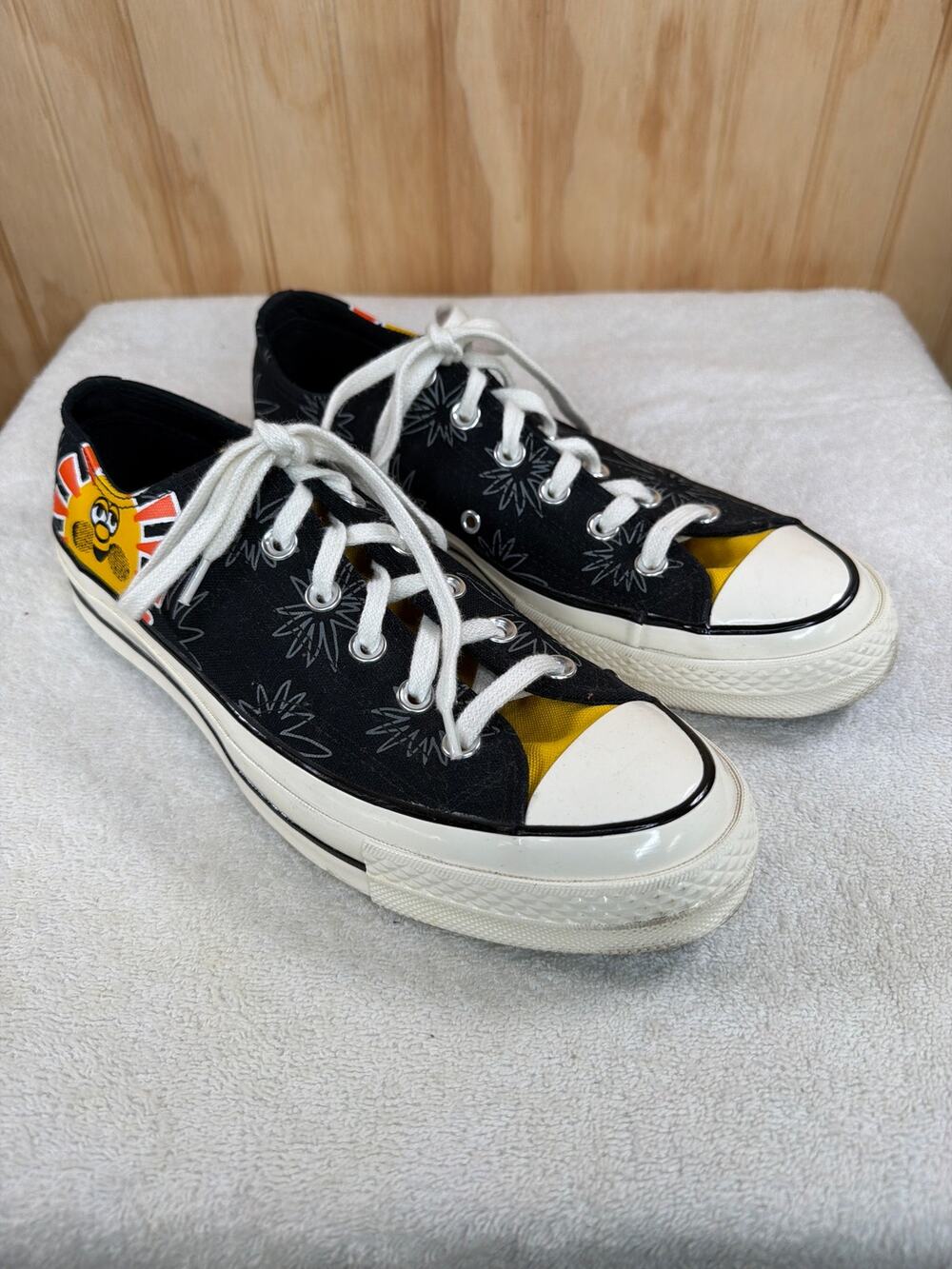 Converse Chuck 70 Low Sunny Floral Sneakers Unisex Men 8 Women 10 Artsy Graphic